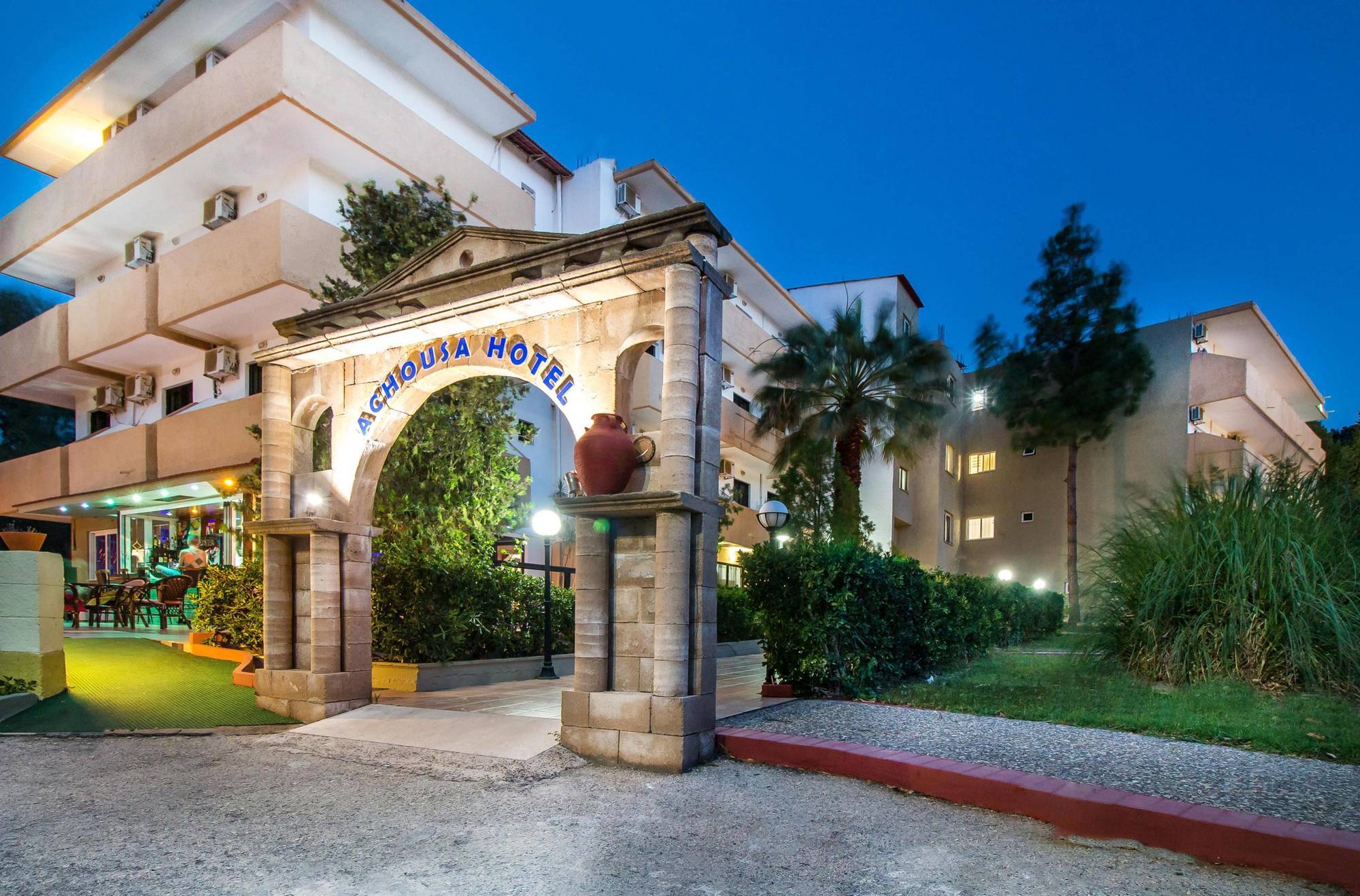 Achousa Hotel Faliraki Eksteriør billede